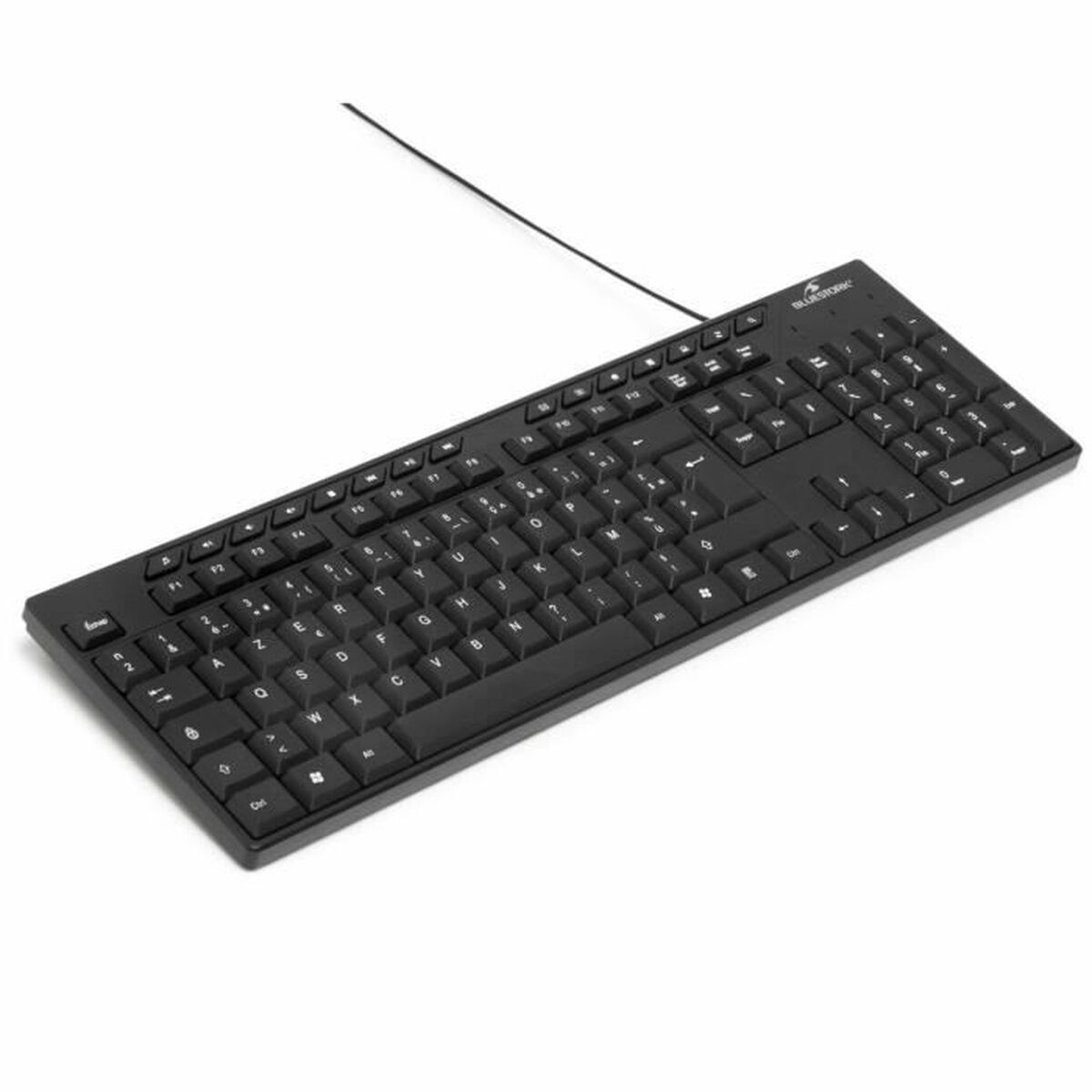 Tangentbord Bluestork MEDIA OFFICE Svart AZERTY - 2