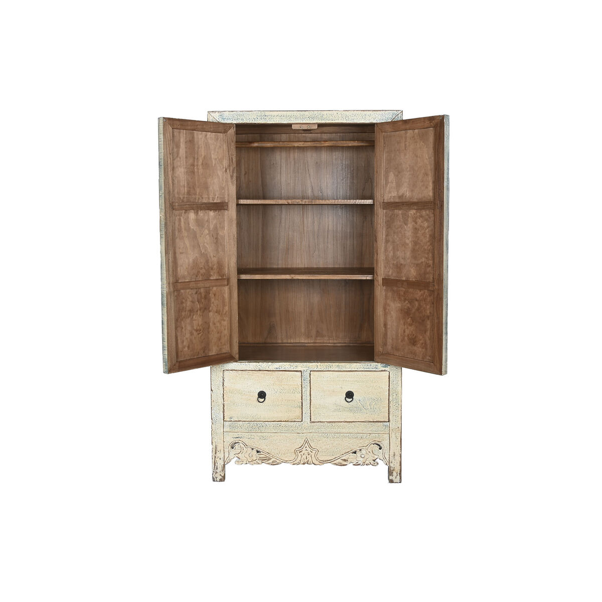 Skåp Home ESPRIT Dvobarvna Metall Gran 88 x 52 x 180 cm - 3