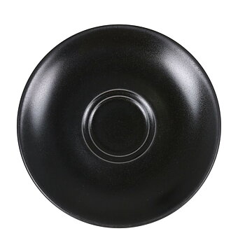 Tallrik Viejo Valle Zenci Svart Kaffe/ Café 16 cm (6 antal)
