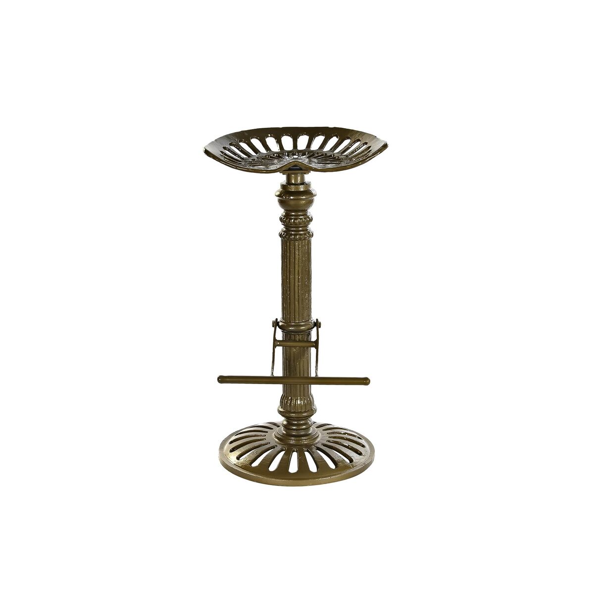 Sittpall DKD Home Decor Gyllene Metall (44 x 33 x 82 cm) - 2