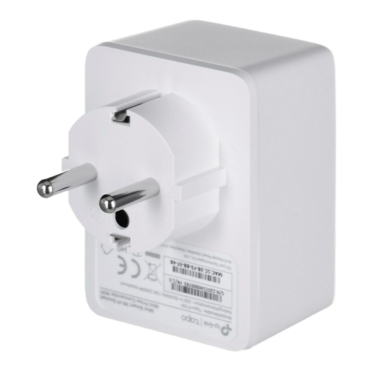 Smartkontakt OR: Intelligent Kontakt TP-Link Tapo P100 Wi-Fi 240 V 220-240 V 10 A - 2