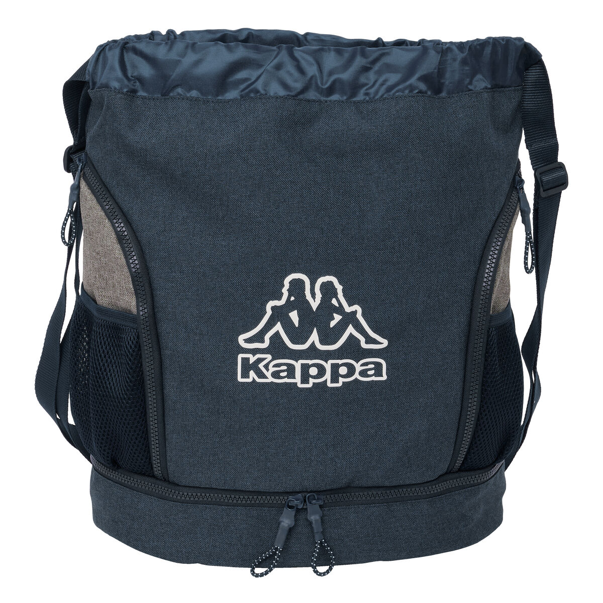 Ryggsäck till barn Kappa Dark navy Grå Marinblå 35 x 40 x 1 cm