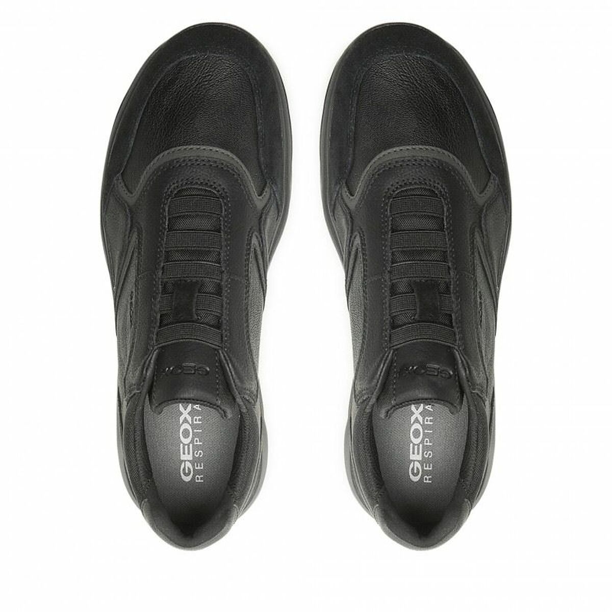 Sportskor Casual Herr Geox Damiano Svart - 6