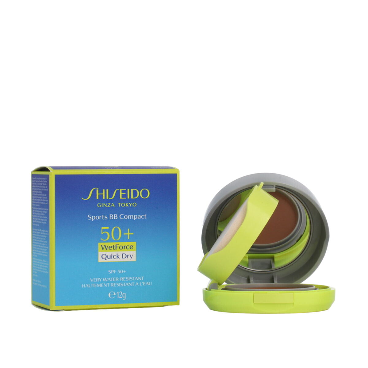 Kompaktpulver Shiseido WetForce Quick Dry Sports Very Dark SPF 50+ 12 g - 5