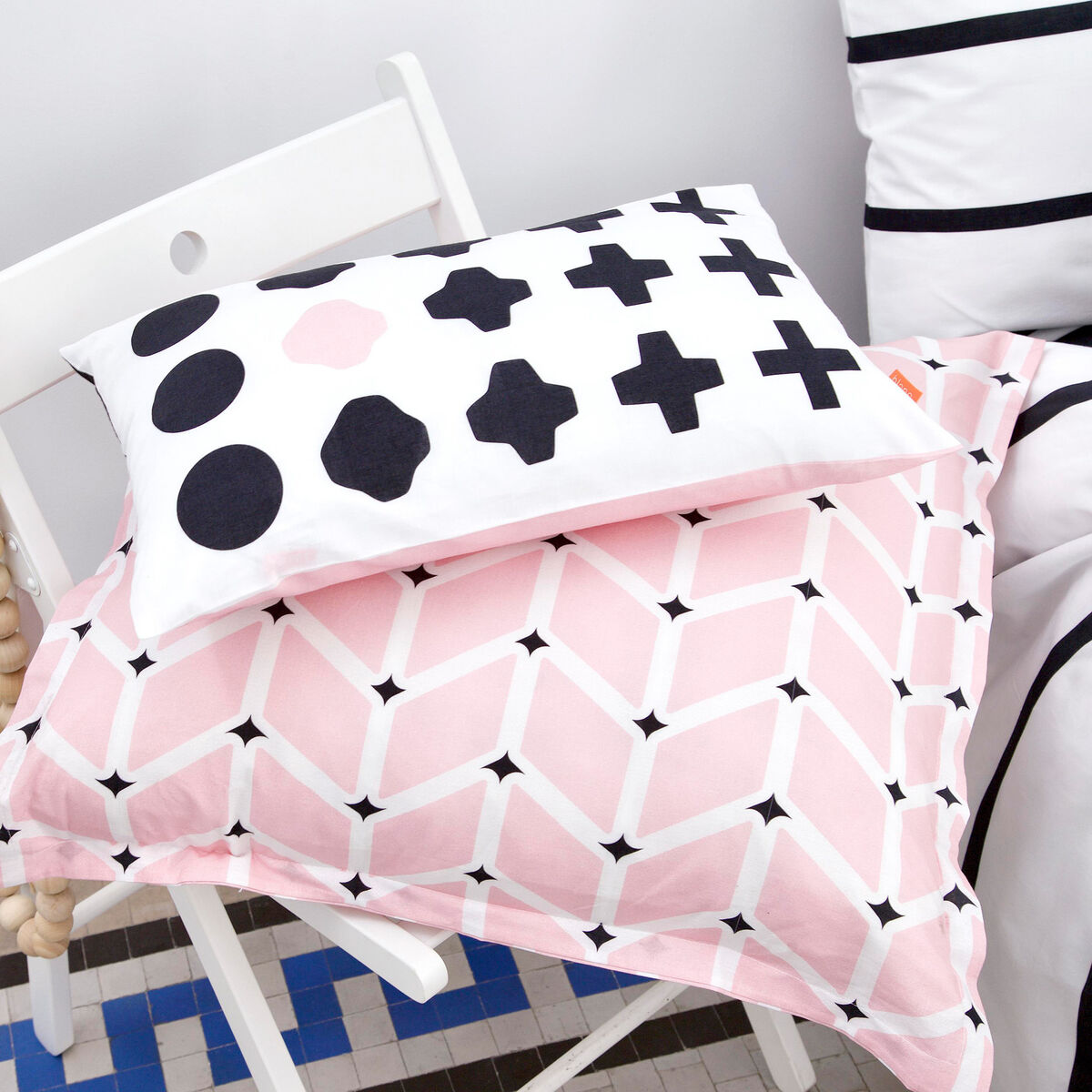 Påslakan HappyFriday Blanc Blush  Multicolour 240 x 220 cm - 2