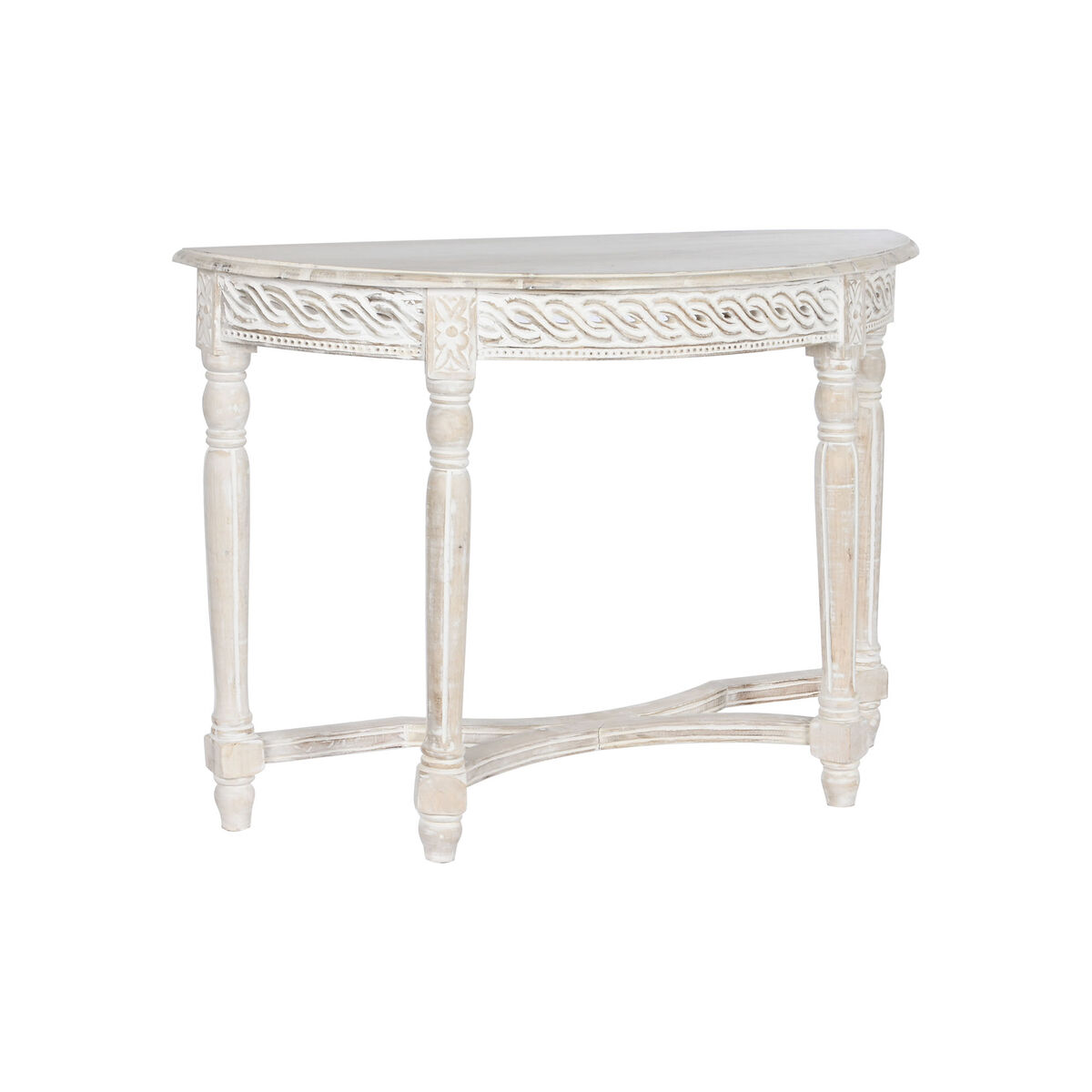 Mottagare Home ESPRIT Vit 114,3 x 38,1 x 82 cm