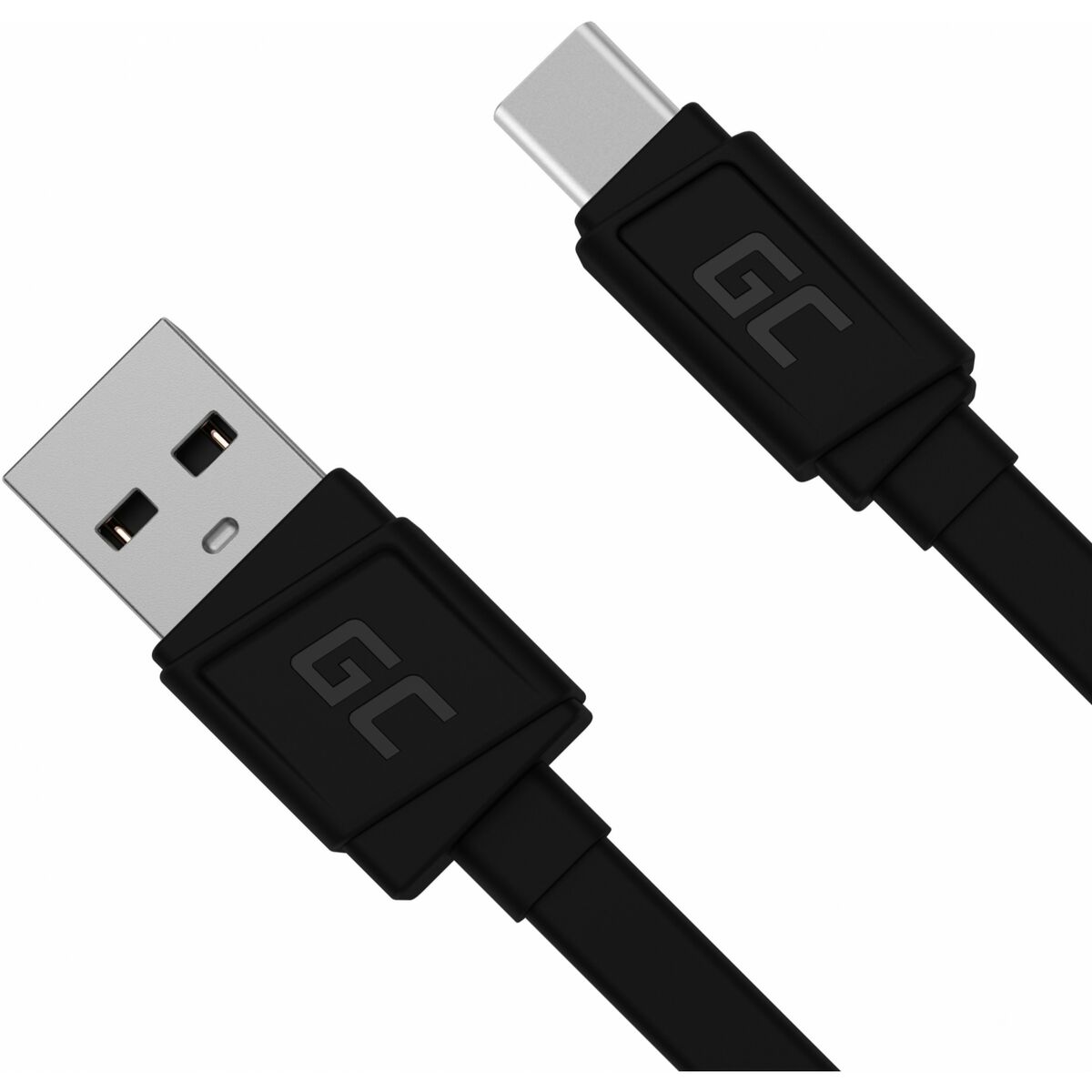 USB-kabel Green Cell KABGC03 Svart 25 cm - 8