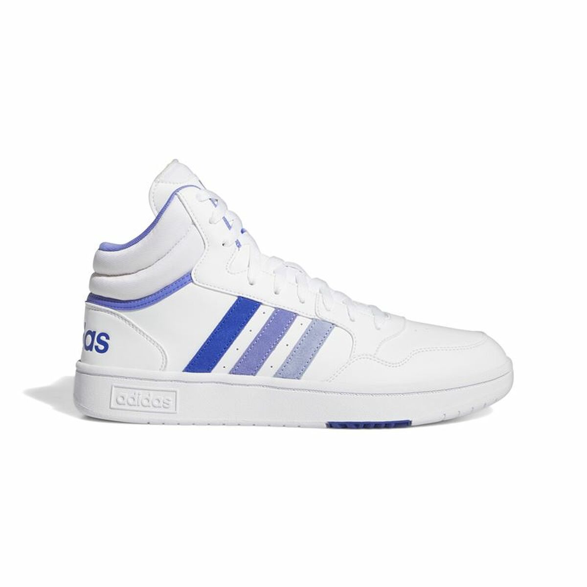 Sportskor Casual Herr Adidas Hoops 3.0 Mid Vit