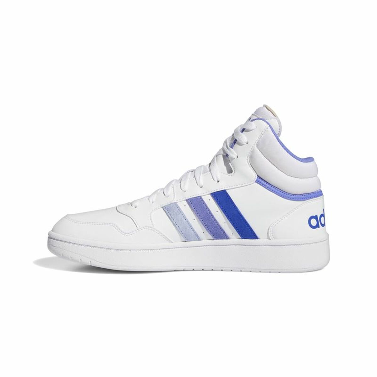 Sportskor Casual Herr Adidas Hoops 3.0 Mid Vit - 2