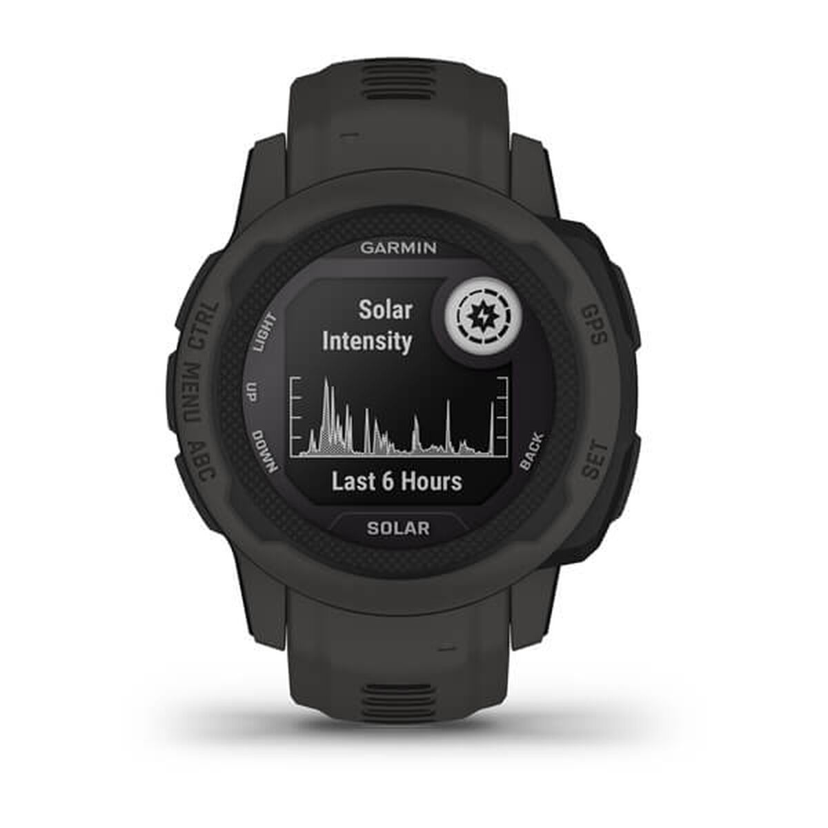 Smartklocka GARMIN Instinct 2 Solar Mörkgrå 0,79" Svart Grafit - 6