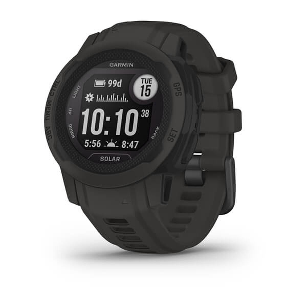 Smartklocka GARMIN Instinct 2 Solar Mörkgrå 0,79" Svart Grafit - 14