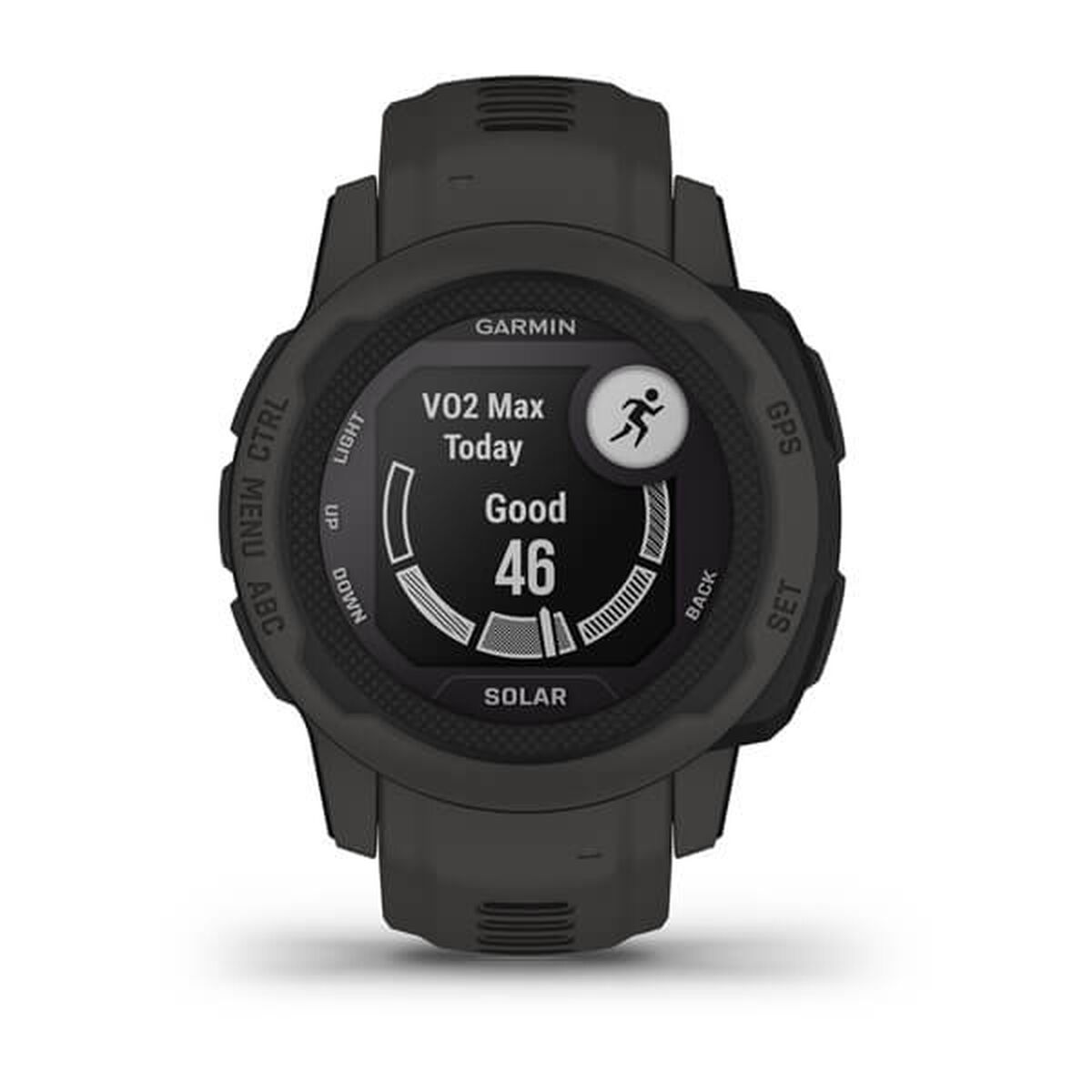 Smartklocka GARMIN Instinct 2 Solar Mörkgrå 0,79" Svart Grafit - 10