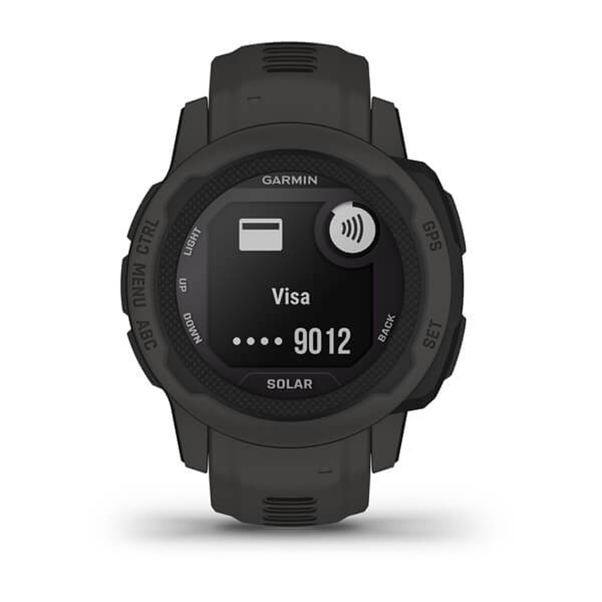 Smartklocka GARMIN Instinct 2 Solar Mörkgrå 0,79" Svart Grafit - 15