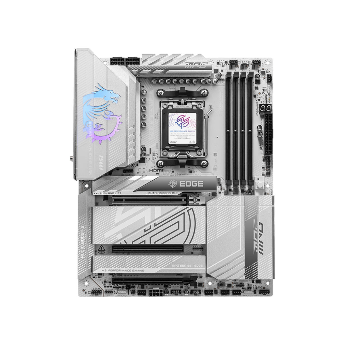 Moderkort MSI MPG X870E EDGE TI WIFI AMD AM5