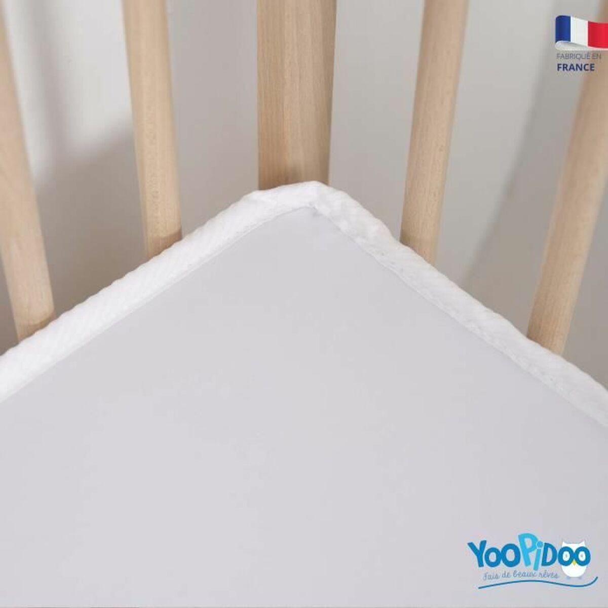 Spjälsängsmadrass YOOPIDOO Basic 60 x 120 cm - 3