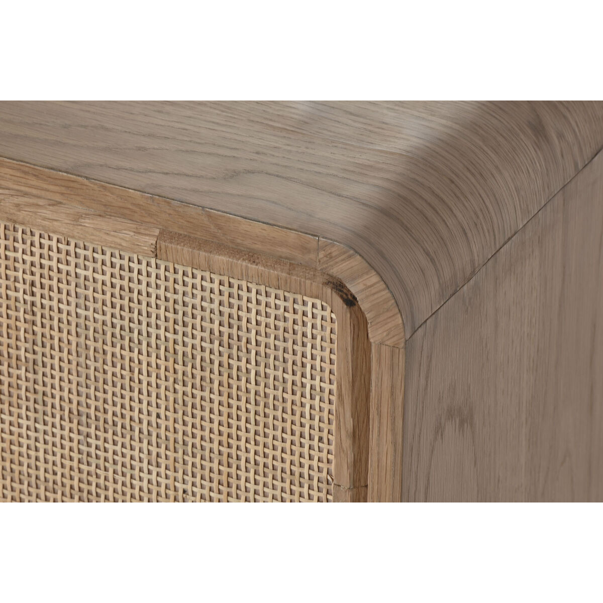TV-möbler Home ESPRIT Naturell Rattan Tölgy 157 x 40 x 46 cm - 5