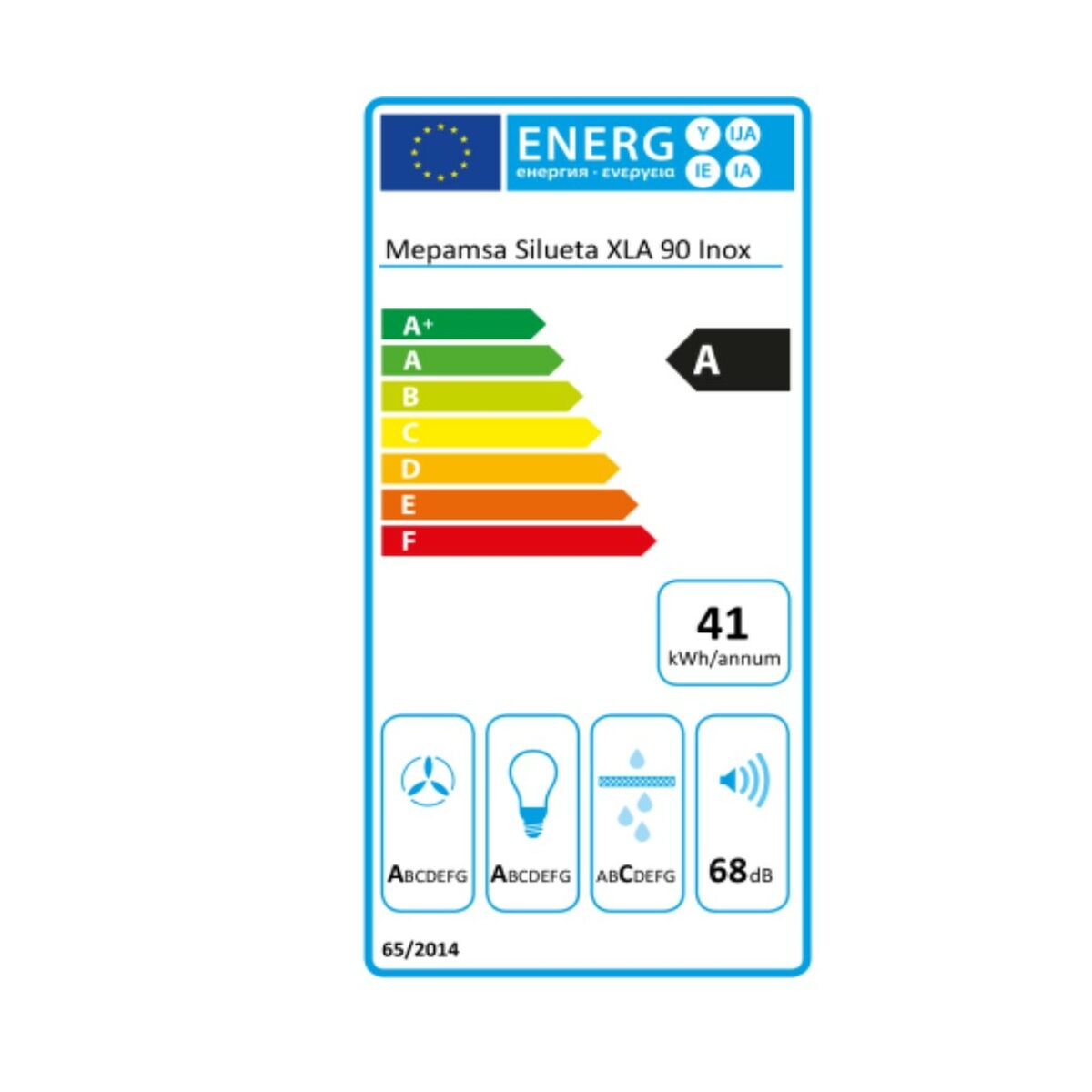 Konventionell fläkt Mepamsa Silueta XLA - 2