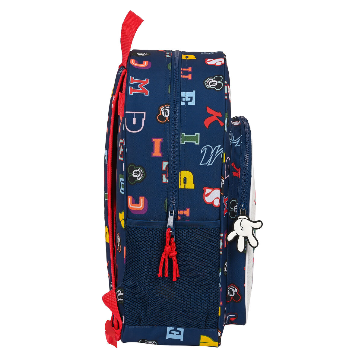 Skolryggsäck Mickey Mouse Clubhouse Only one Marinblå 33 x 42 x 14 cm - 6