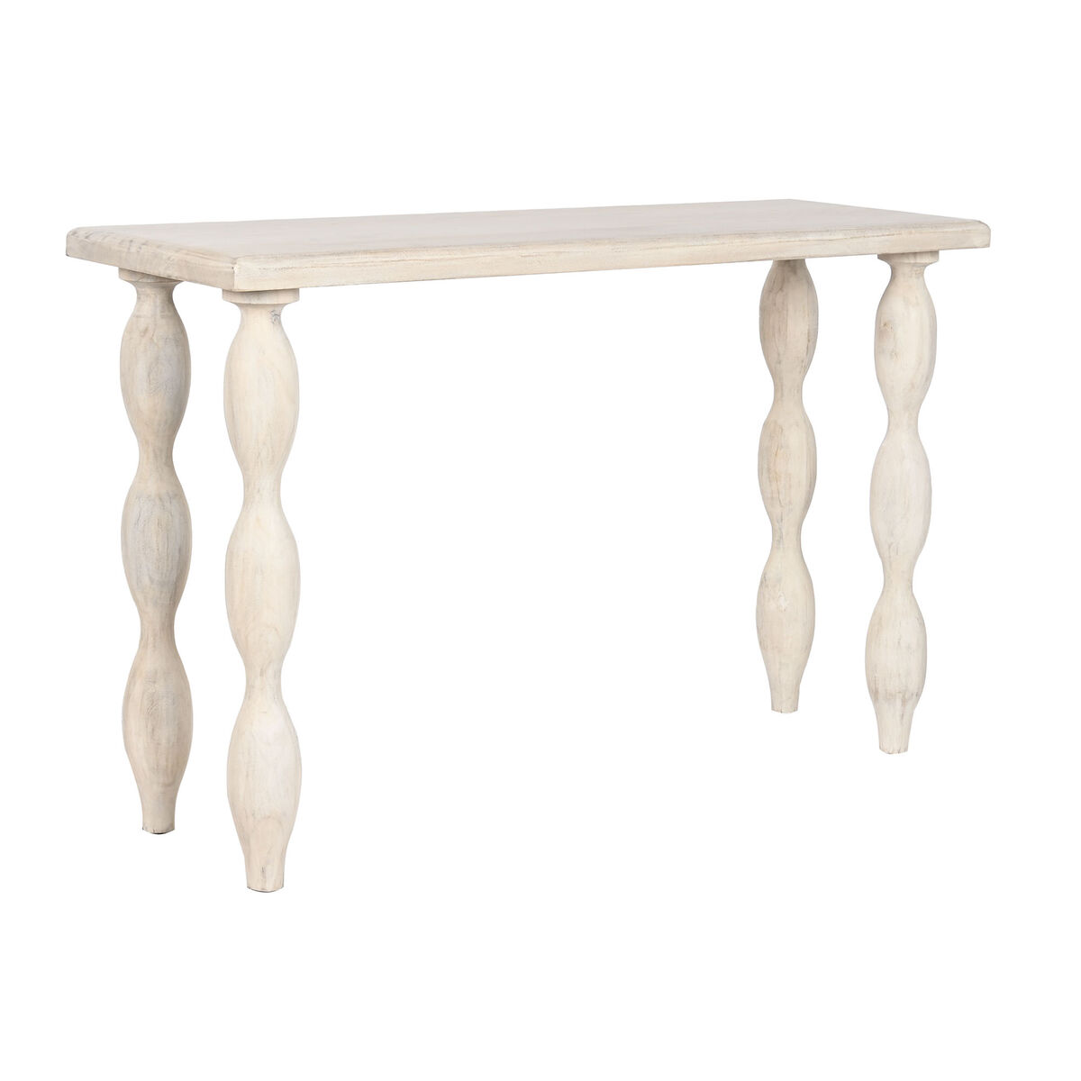 Mottagare Home ESPRIT Vit 120 x 40 x 76 cm