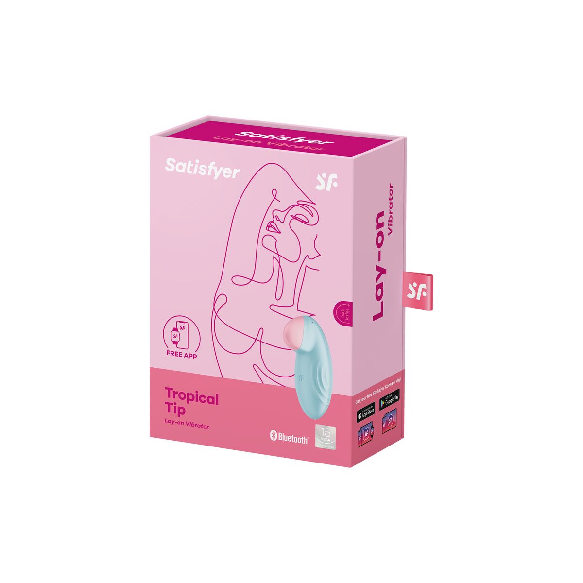 Vibrator Satisfyer Blå - 8