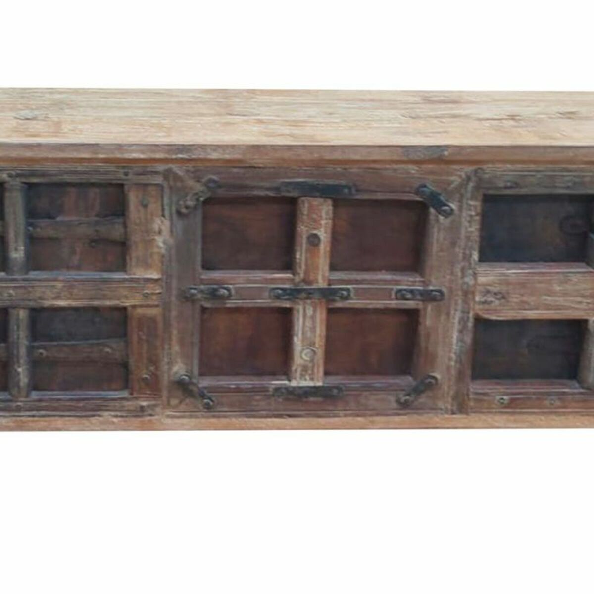 Mottagare Alexandra House Living Brun 39 x 90 x 138 cm - 4