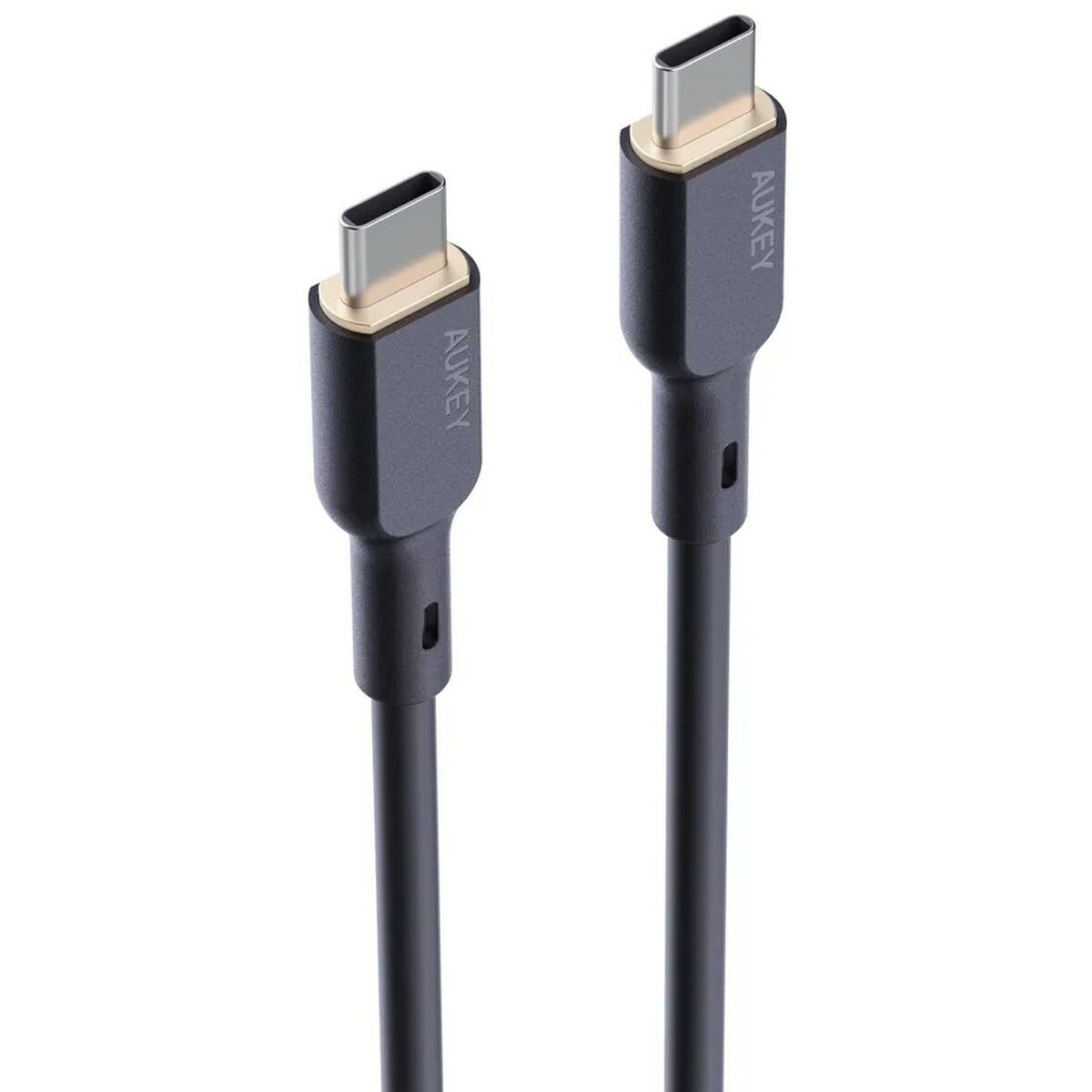 USB-C till USB-C Kabel Aukey CB-SCC101 Svart 1 m - 7