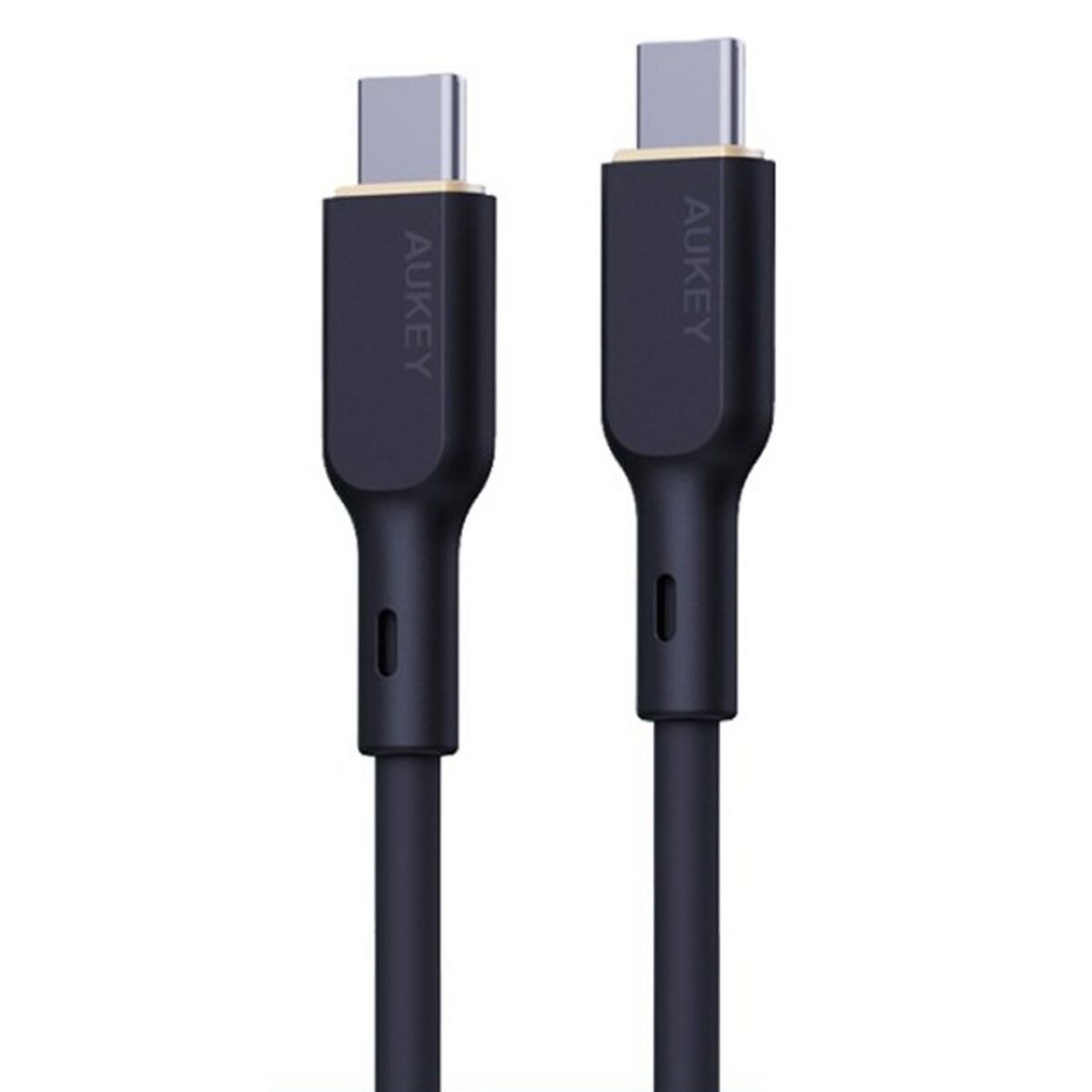 USB-C till USB-C Kabel Aukey CB-SCC101 Svart 1 m - 8