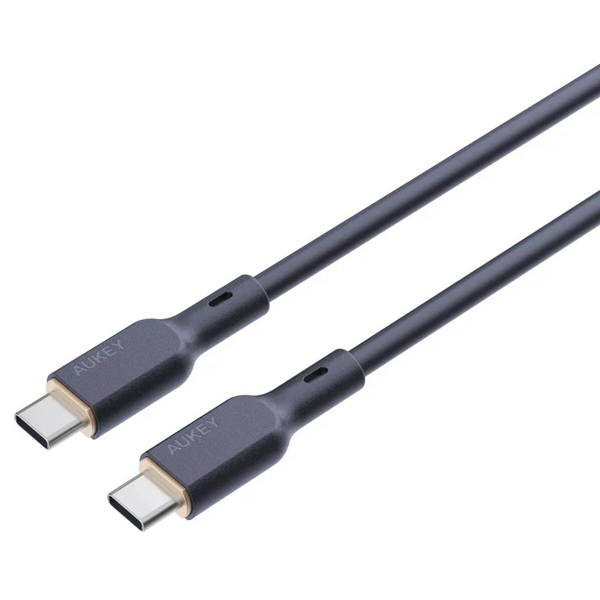USB-C till USB-C Kabel Aukey CB-SCC101 Svart 1 m - 6