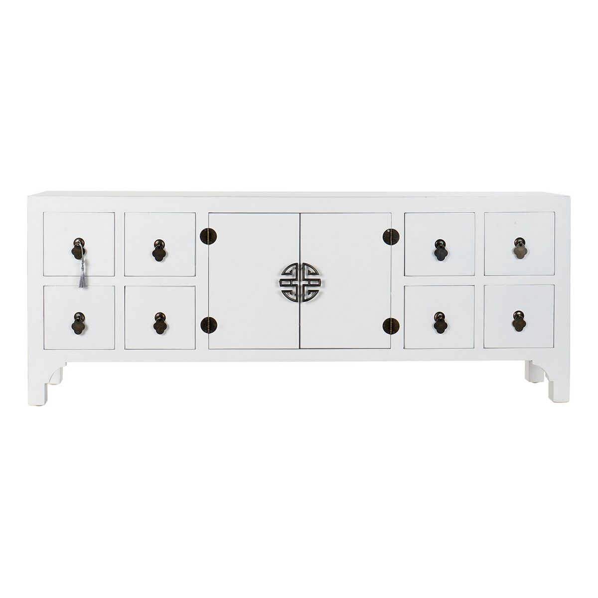 TV-bänk med lådor DKD Home Decor Gran Trä MDF (130 x 24 x 51 cm) - 6