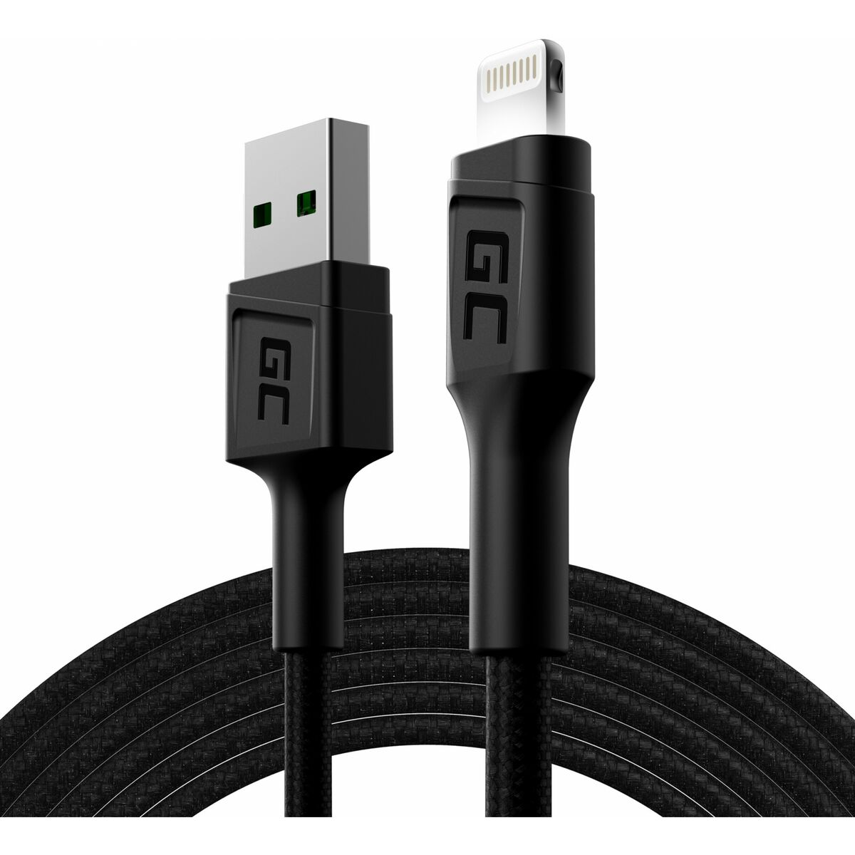 Kabel Lightning Green Cell KABGC12 Svart 2 m - 8