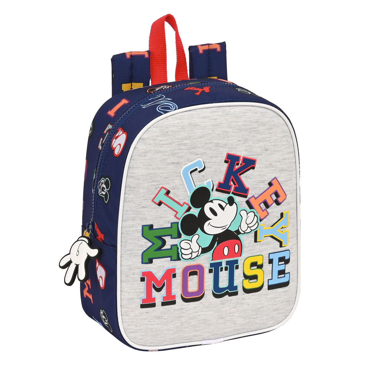 Barnryggsäck Mickey Mouse Clubhouse Only one Marinblå 22 x 27 x 10 cm - 4