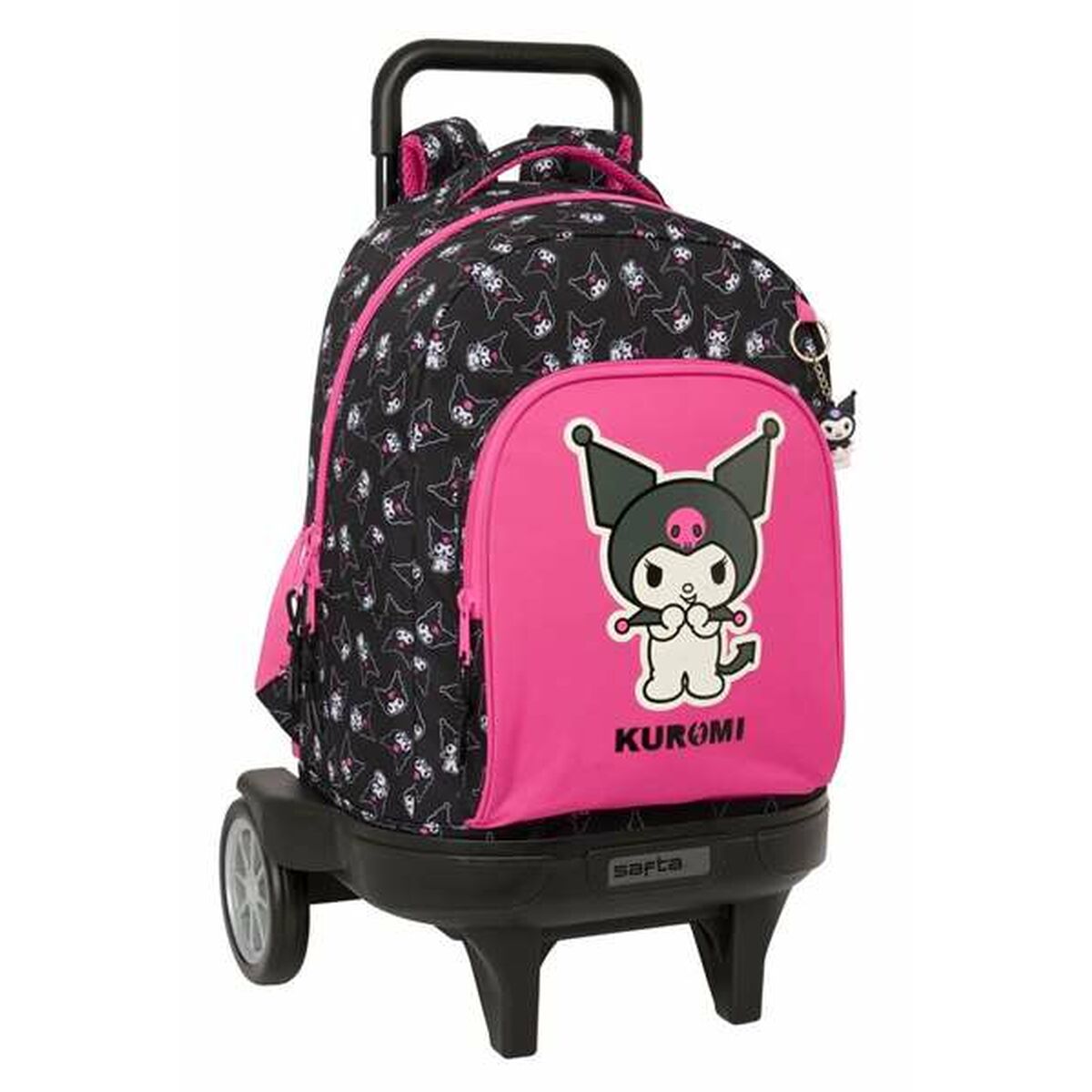 Skolryggsäck Kuromi Svart Fuchsia 33 x 45 x 22 cm