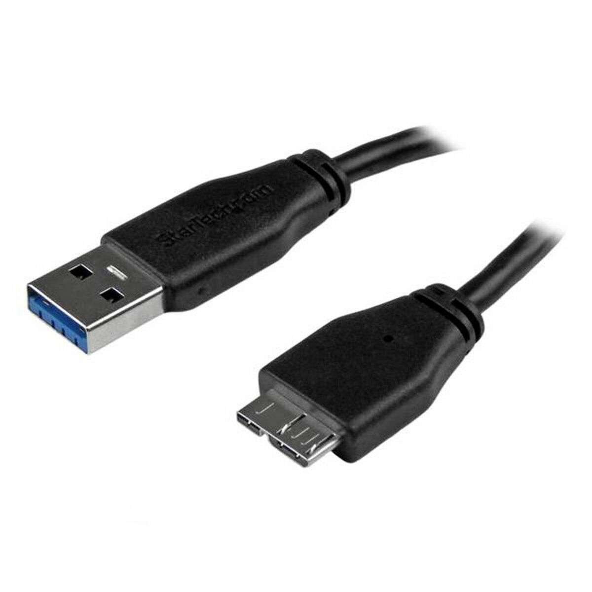 USB-kabel till mikro-USB Startech USB3AUB3MS           Svart - 4