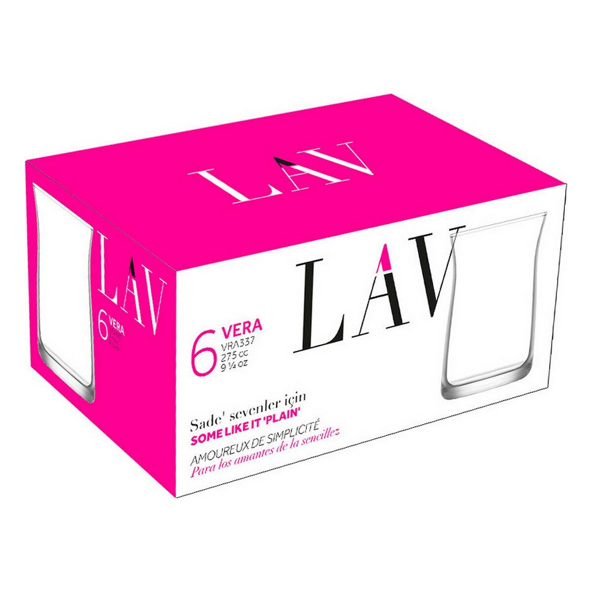 Glasset LAV Vera 275 ml 6 Delar - 3