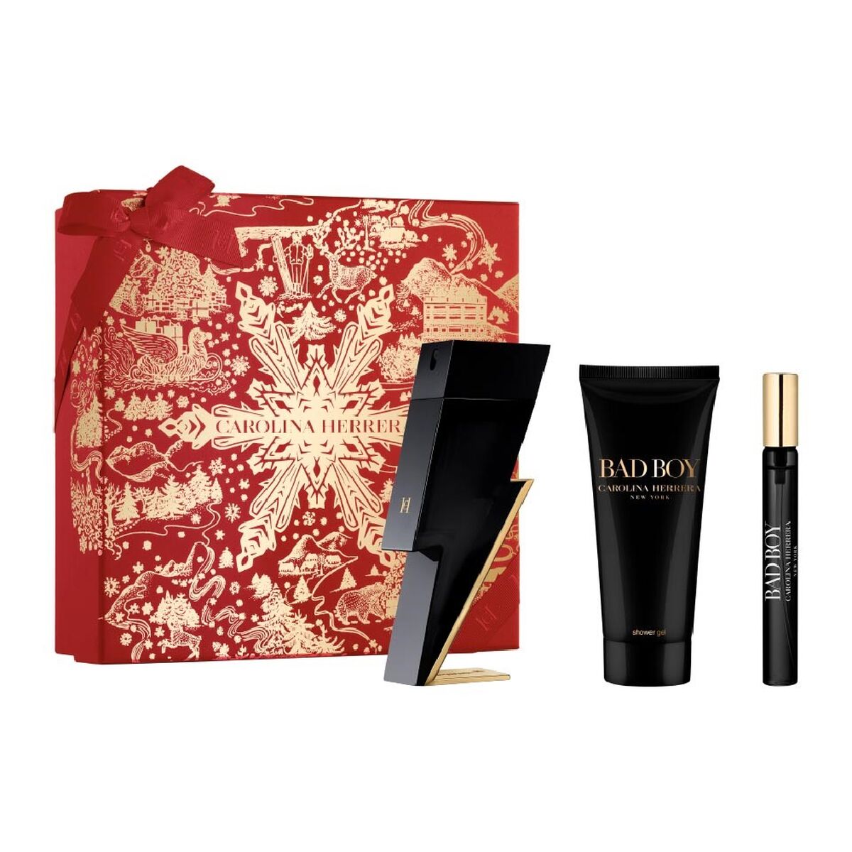 Parfymset Herrar Carolina Herrera BAD BOY EDT
