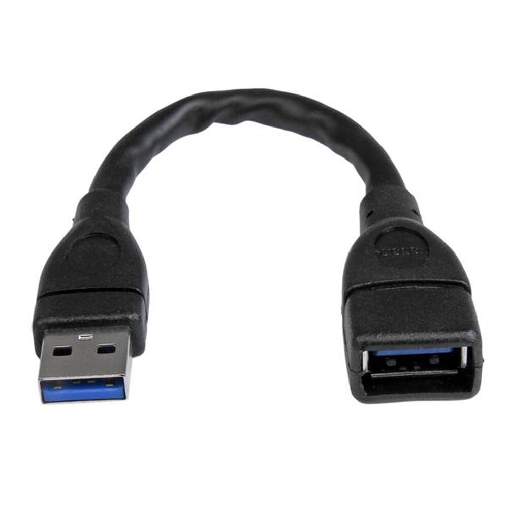 USB-kabel Startech USB3EXT6INBK         Svart