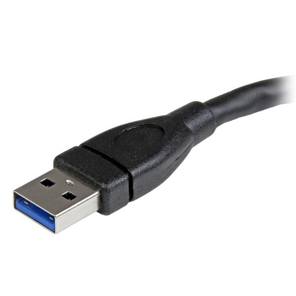 USB-kabel Startech USB3EXT6INBK         Svart - 3
