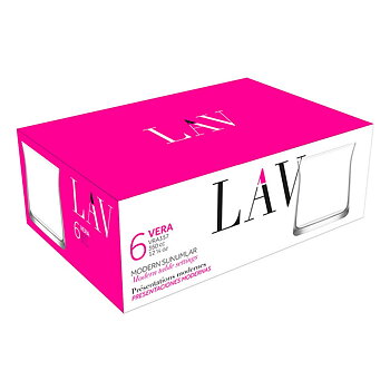 Glasset LAV Vera 360 ml 6 Delar