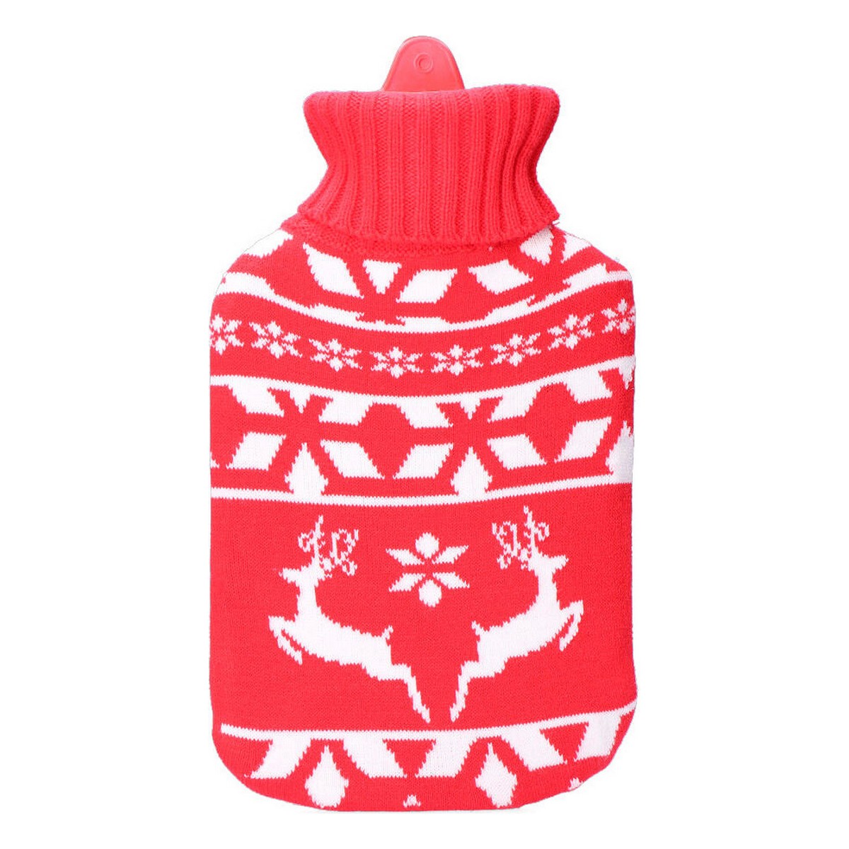 Varmvattenflaska EDM 76770 Rojo/Blanco Ylle 2 L Plast - 2