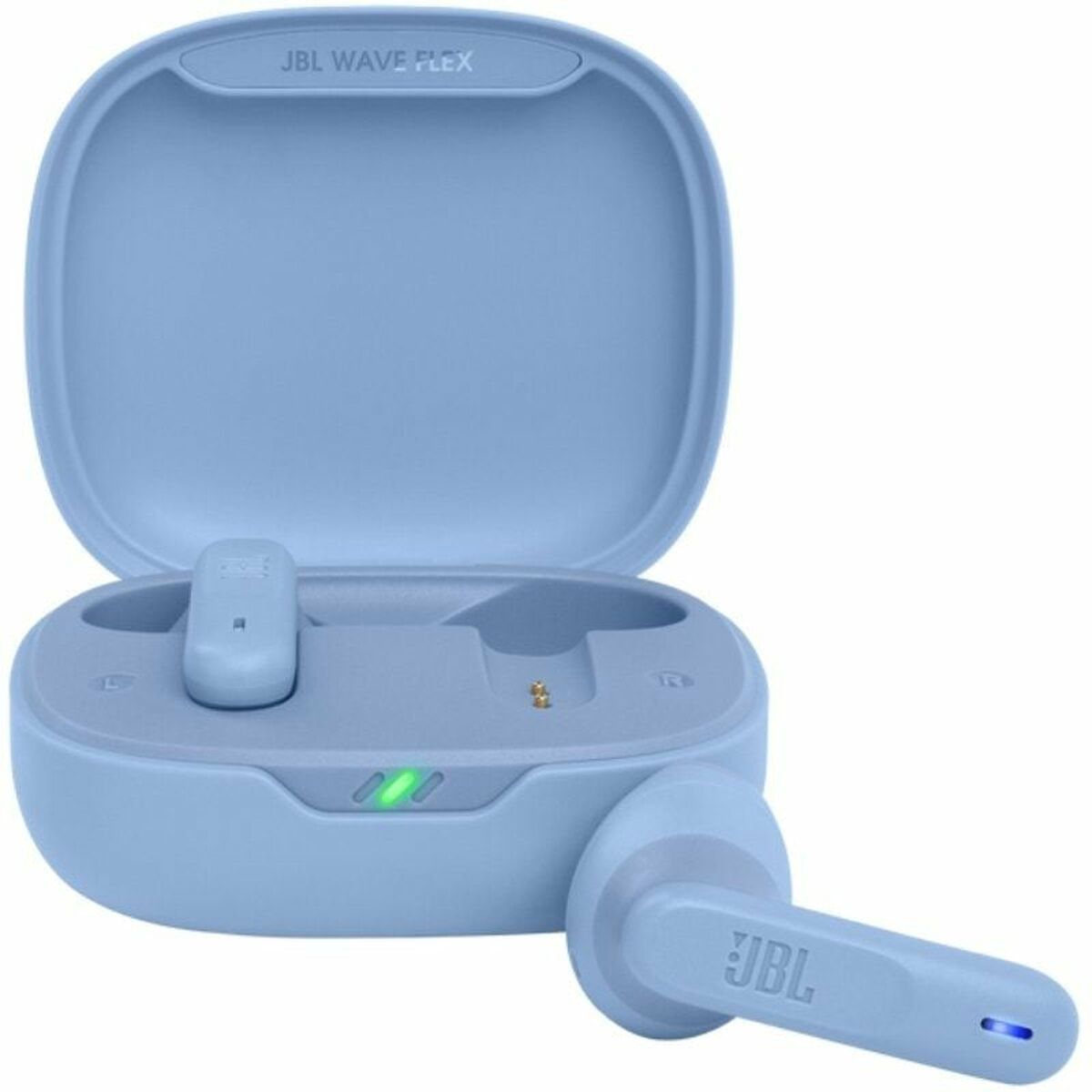 Trådlösa hörlurar med laddningsetui JBL Wave Flex Blå