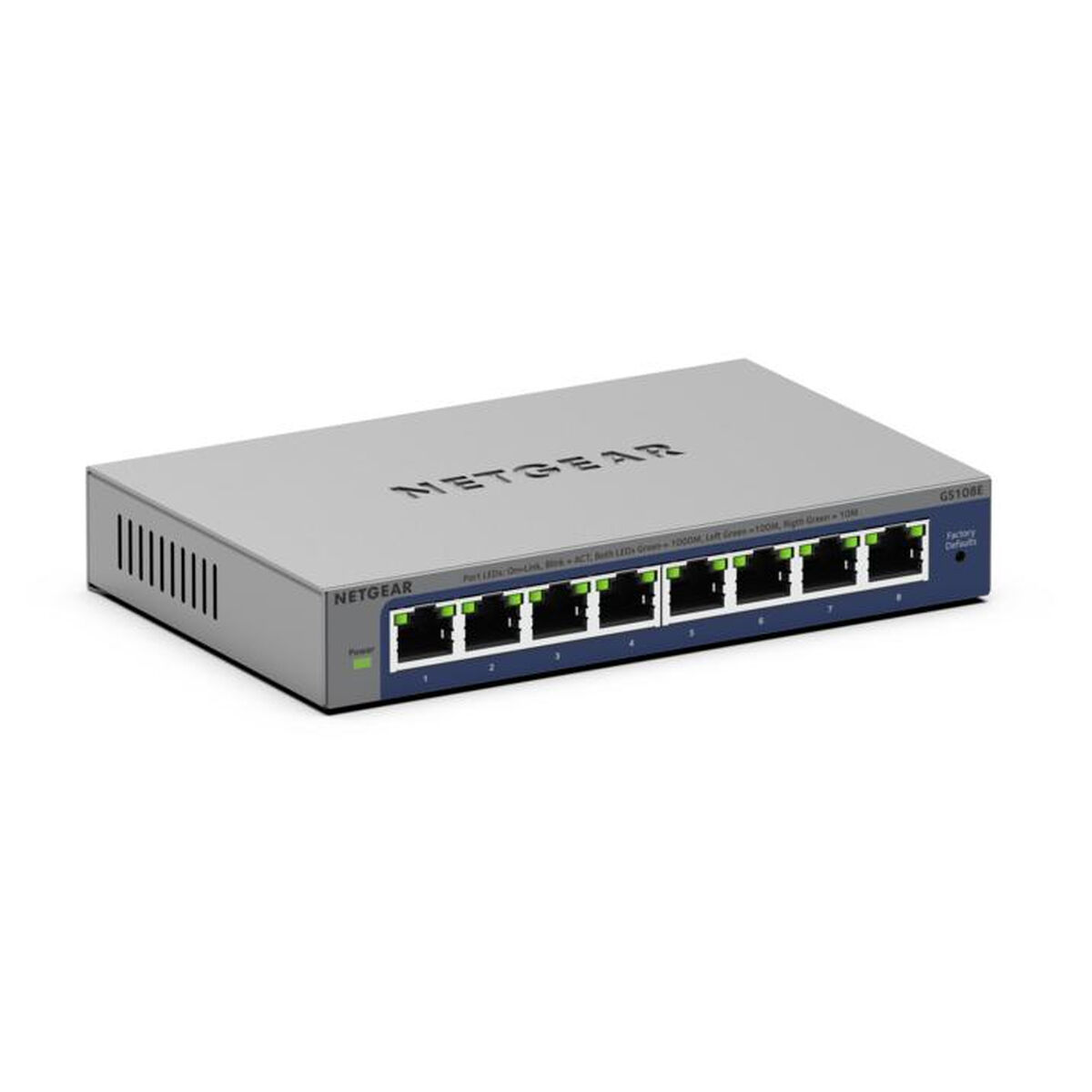 USB-kabel Netgear GS108E-400EUS Grå - 2