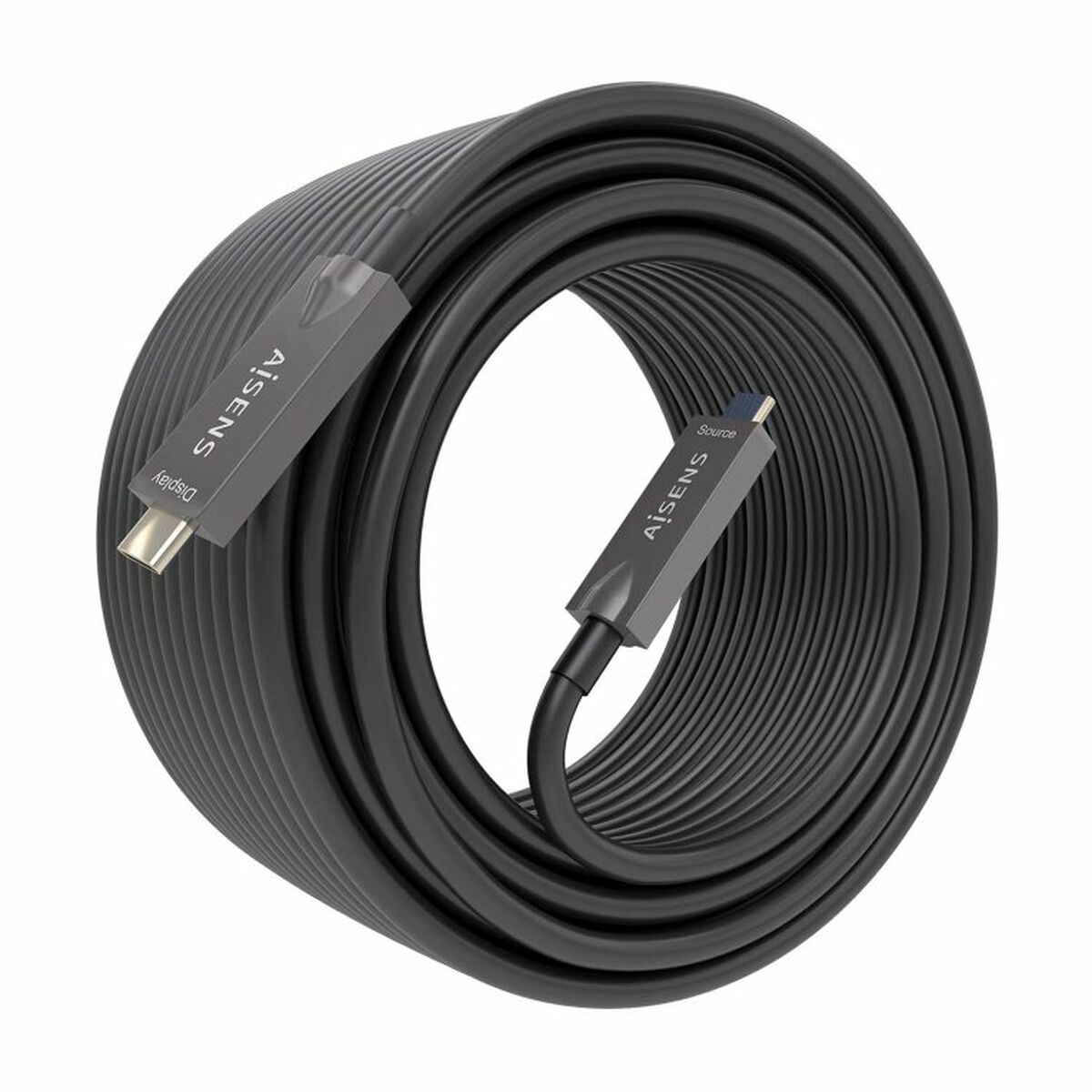 USB-C-kabel Aisens A157-0883 Svart 15 m - 2