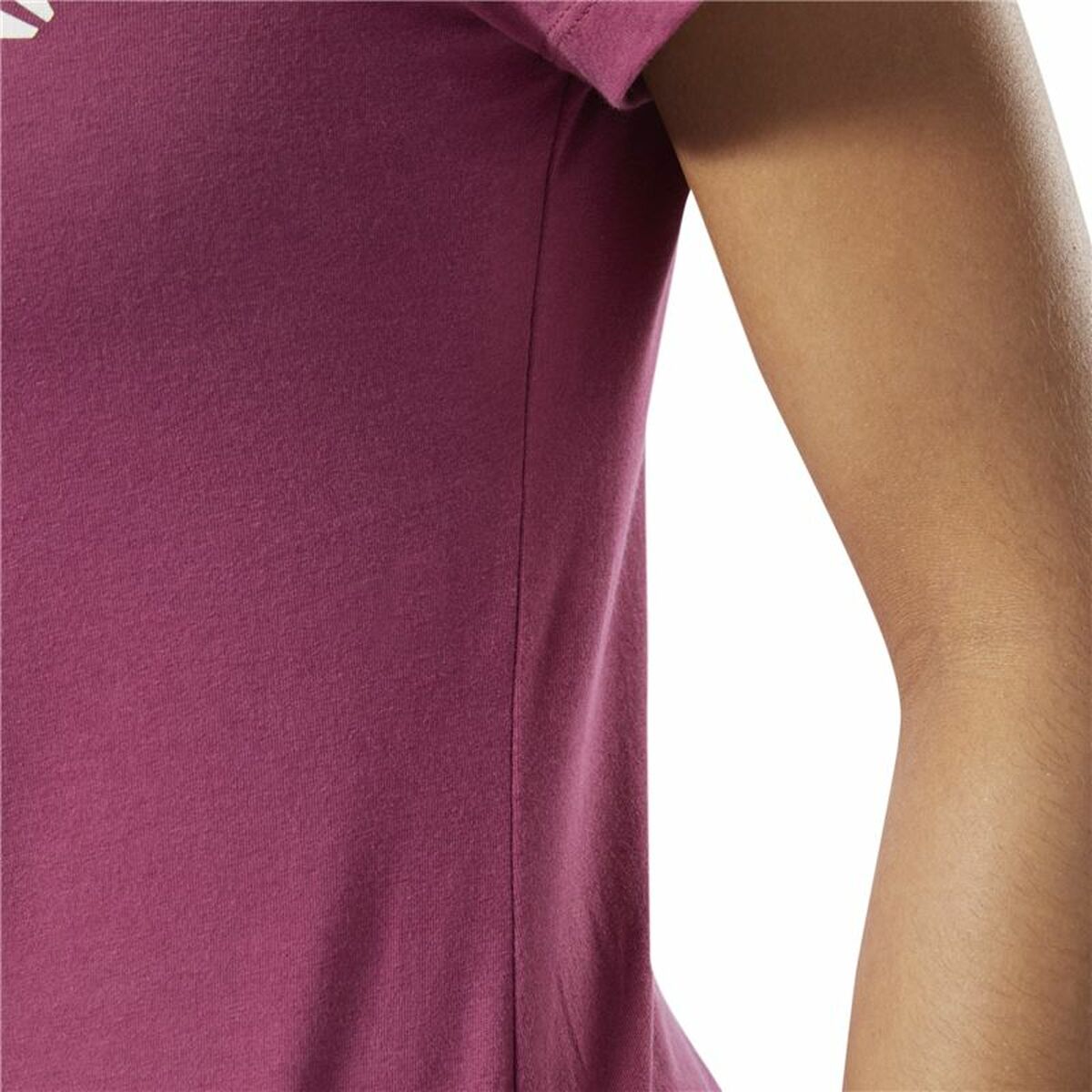 T-shirt med kortärm Dam Reebok Linear Hot Rosa - 2