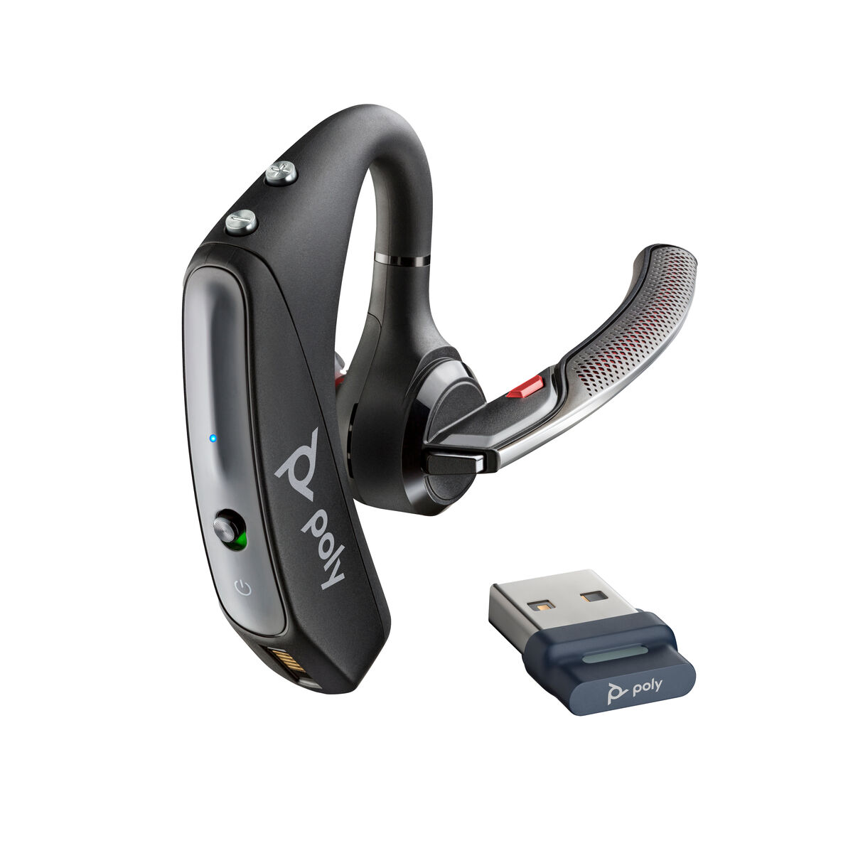 Bluetooth Hörlurar med Mikrofon Poly Voyager 5200 Svart - 3