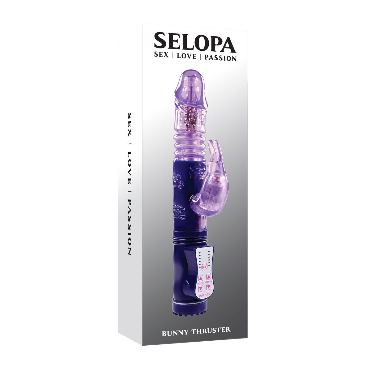 G-spotvibrator Selopa Bunny Purpur - 7