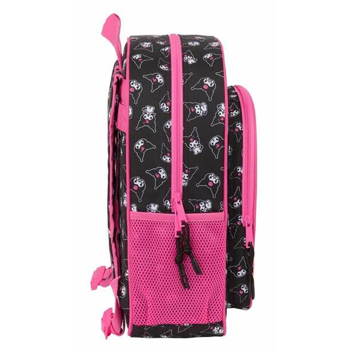 Skolryggsäck Kuromi Svart Fuchsia 32 x 38 x 12 cm - 3