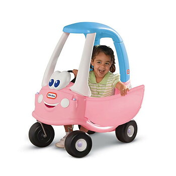 Gångram med hjul Little Tikes Cozy Princess 72 x 44 x 84 cm Blå Rosa