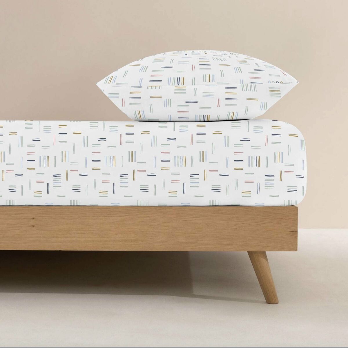 Inpassat underlakan Kids&Cotton Italo Multicolour Säng 90 - 3