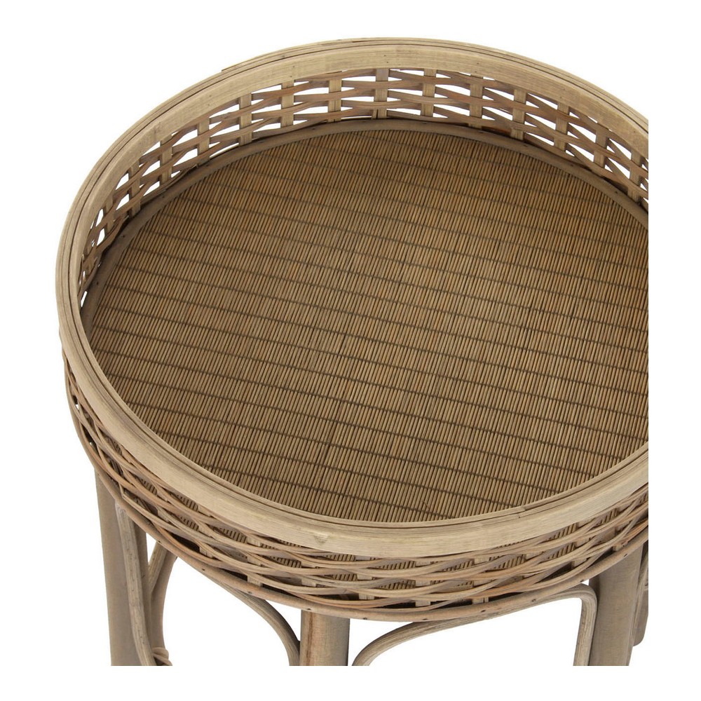 Sidobord DKD Home Decor 8424001811281 49 x 49 x 55 cm Naturell - 4