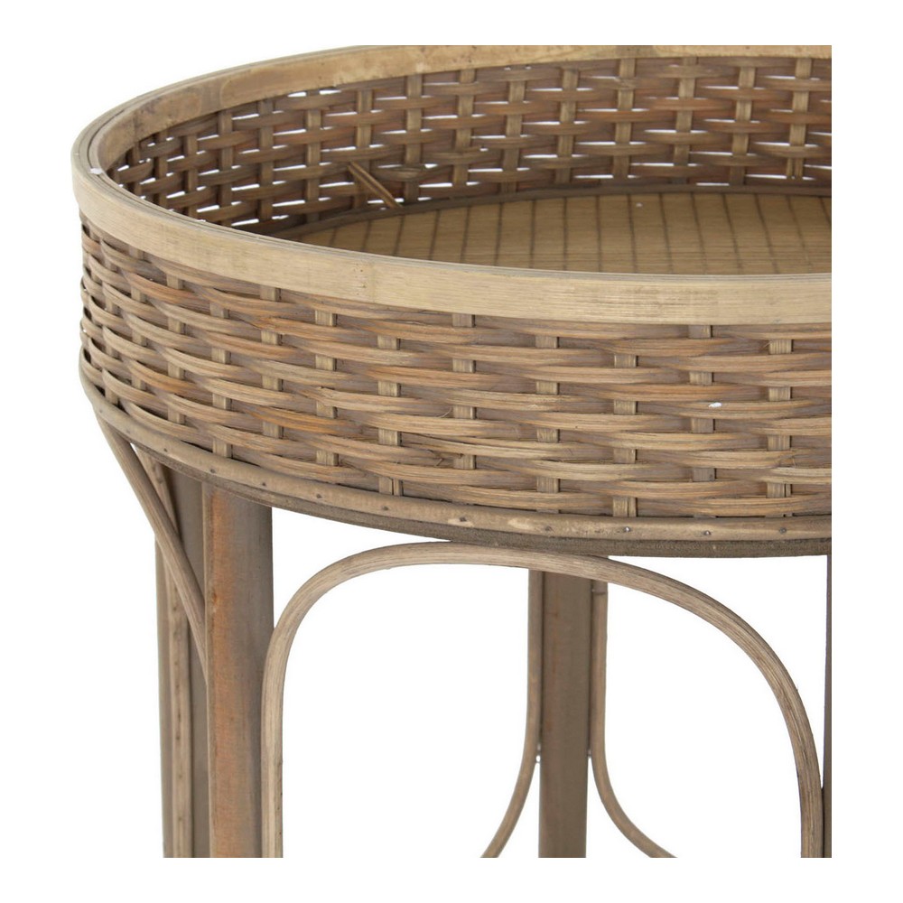 Sidobord DKD Home Decor 8424001811281 49 x 49 x 55 cm Naturell - 3